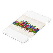 フランクフルトドイツスカイライン マグネット (左側)