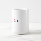 フランクフルトドイツ コーヒーマグカップ (中央)