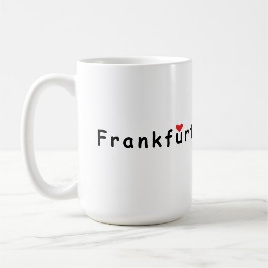 フランクフルトドイツ コーヒーマグカップ (左)