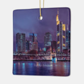 フランクフルトドイツ セラミックオーナメント (左)