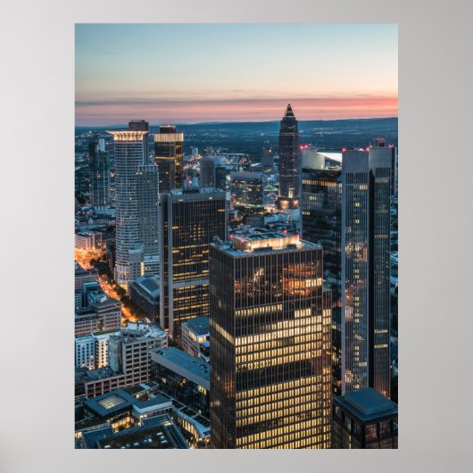 フランクフルトドイツ ポスター (正面)