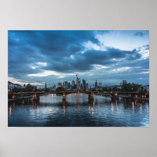 フランクフルトドイツ ポスター (正面)