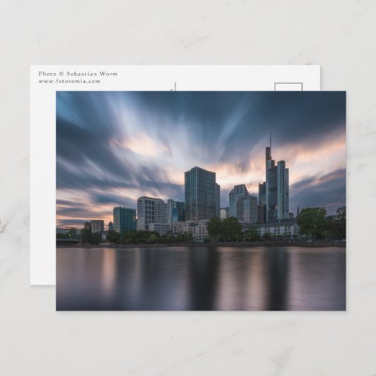 フランクフルトドイツ ポストカード (正面/裏面)