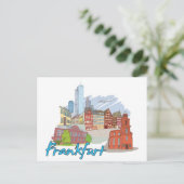 フランクフルトドイツ ポストカード (スタンド正面)