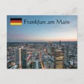 フランクフルトドイツ ポストカード (正面)