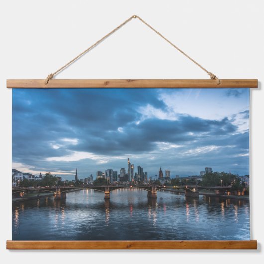 フランクフルトドイツ 吊り下げ型タペストリー (正面)