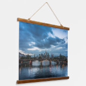 フランクフルトドイツ 吊り下げ型タペストリー (傾斜あり)