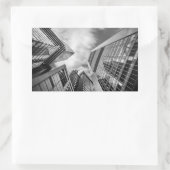 フランクフルトドイツ 長方形シール (バッグ)