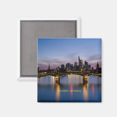 フランクフルトブリッジ（ドイツ） マグネット (正面/裏面)