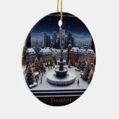 フランクフルトワンダーランド: 3Dクリスマスオーナメント セラミックオーナメント (右)