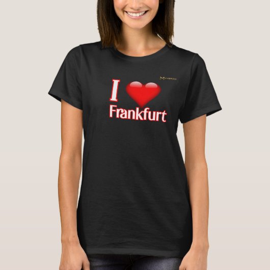 フランクフルト大好き Tシャツ (正面)
