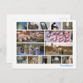 フランクフルト数々のイメージ ポストカード (正面/裏面)