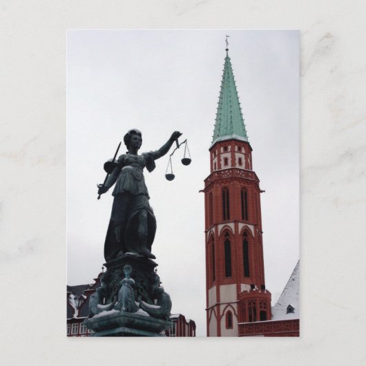 フランクフルト，ドイツのはがき ポストカード (正面)