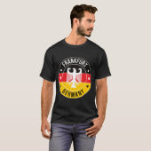 フランクフルト ドイツ市Tシャツ Tシャツ (正面フル)