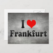 フランクフルト,ドイツ ポストカード (正面/裏面)