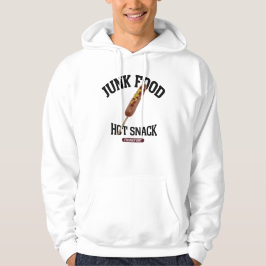 フランクフルト（ビンテージ風） パーカ (正面)