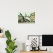 フランクフルト・マーケットプレイス ポスター (ホームオフィス)