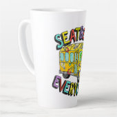 フランクベン2 カフェラテマグ (左アングル)