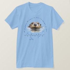 フランクペプチド、Otter 2カスタム文字付き/光 Tシャツ