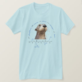 フランクペプチド、Otter 3カスタム文字付き/光 Tシャツ