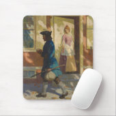 フランクリンのフィラデルフィアへの到着 マウスパッド (マウス)