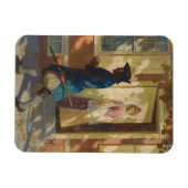 フランクリンのフィラデルフィアへの到着 マグネット (横)