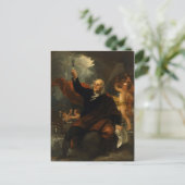 フランクリンスケッチの電気 ポストカード (スタンド正面)