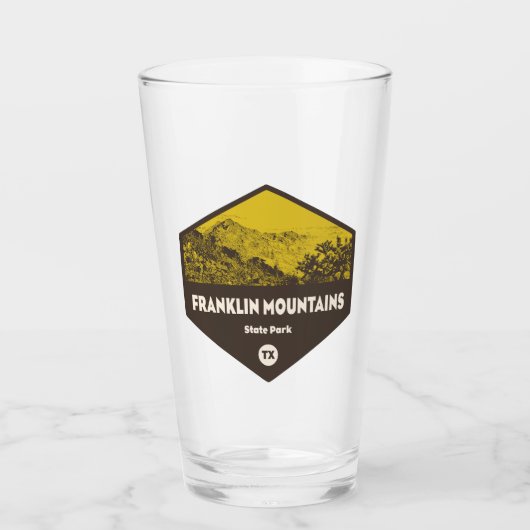 フランクリンマウンテンズ州パークエルパソテキサス州 タンブラーグラス (正面)