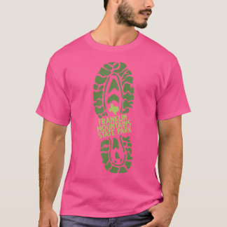 フランクリンマウンテンズ州パークテキサス州Txハイキングブーツ Tシャツ