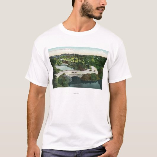 フランクリン公園の一般的な見解 Tシャツ (正面)