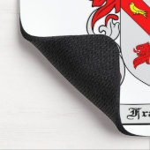 フランクリン家紋-フランクリン紋章付き外衣 マウスパッド (コーナー)