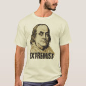 フランクリン極端家のTシャツ Tシャツ (正面)