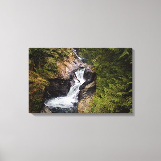 フランクリン滝 キャンバスプリント (正面)