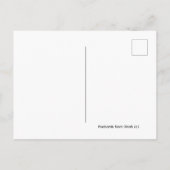 フランクリン記念館近くのフィラデルフィアの猫 ポストカード (裏面)