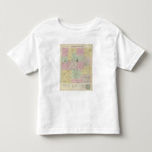 フランクリン郡、カンザス トドラーTシャツ (正面)