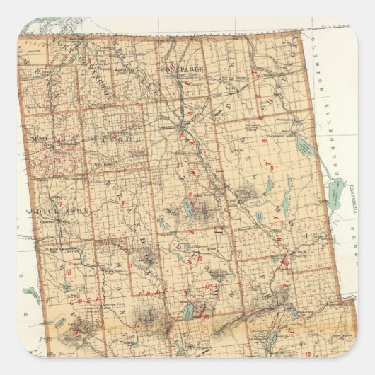 フランクリン郡 スクエアシール (正面)