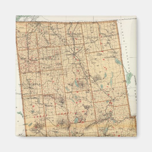 フランクリン郡 マグネット (正面)