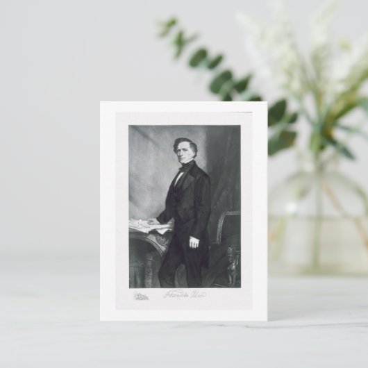 フランクリン・ピアース第14期国家主席統一された ポストカード (スタンド正面)