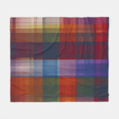 フランクリン・プレイド フリースブランケット (正面(横))