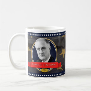 フランクリン・ルーズベルトの歴史的マグ コーヒーマグカップ