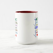 フランクリン・ルーズベルトFDRのニューディール記念日 マグカップ (中央)