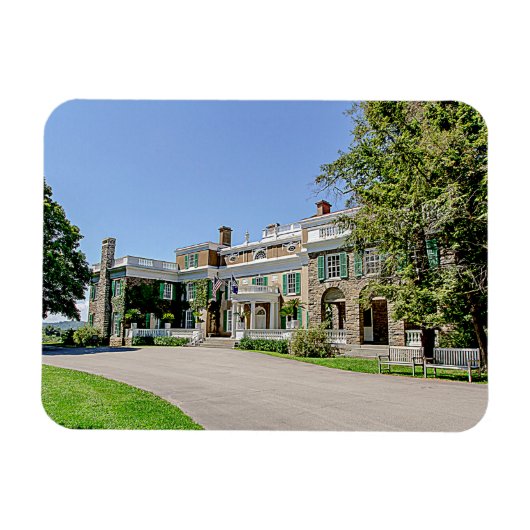 フランクリン・D・ルーズベルト大統領邸 マグネット (横)