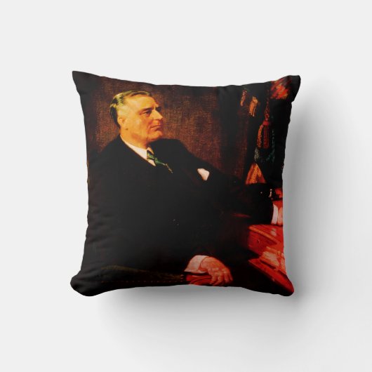 フランクリン・D・ルーズベルト大統領 クッション (正面)