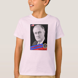 フランクリン・D・ルーズベルト 野球カード Tシャツ