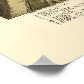 フランクリン， PAパノラママップ – 1901 ポスター (角)