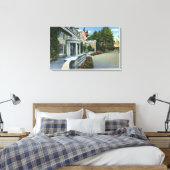 フランクリンDルーズベルトズハウス キャンバスプリント (インサイチュ (寝室))