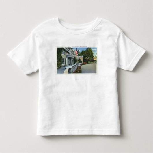 フランクリンDルーズベルト家 トドラーTシャツ (正面)