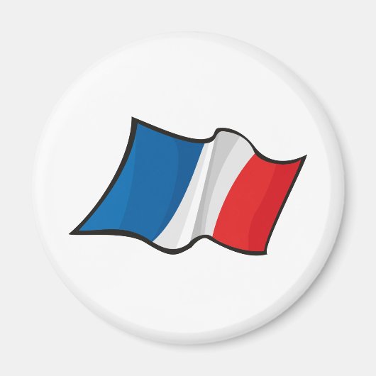 フランクールス国旗 マグネット (正面)