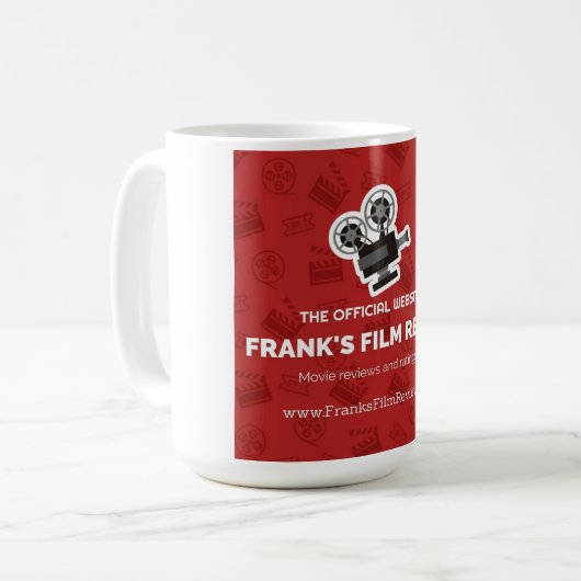 フランク映画評論コーヒーカップ コーヒーマグカップ (正面左)