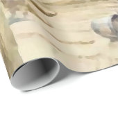 フランク絵を描・フェレの「Town Red」西洋美術 ラッピングペーパー (ロールコーナー)